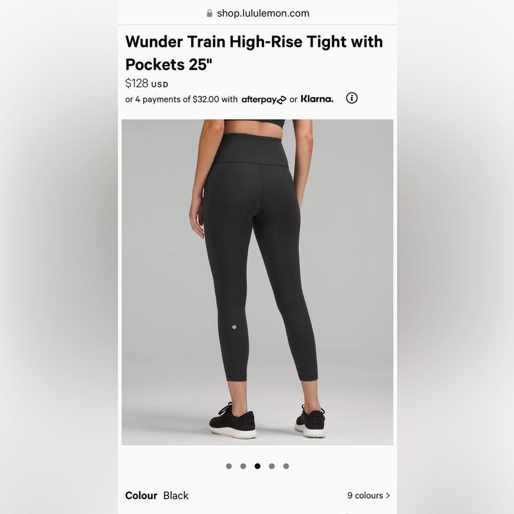 Lululemon 12 leggings Wunder Train High Rise